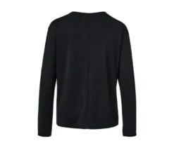 Blusenshirt, schwarz