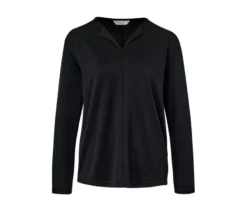 Blusenshirt, schwarz