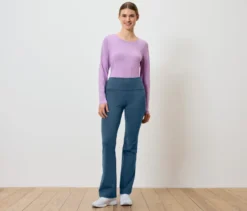 Bodyforming-Sporthose, blau