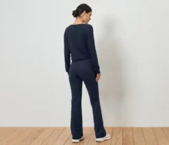 Bodyforming-Sporthose, blau