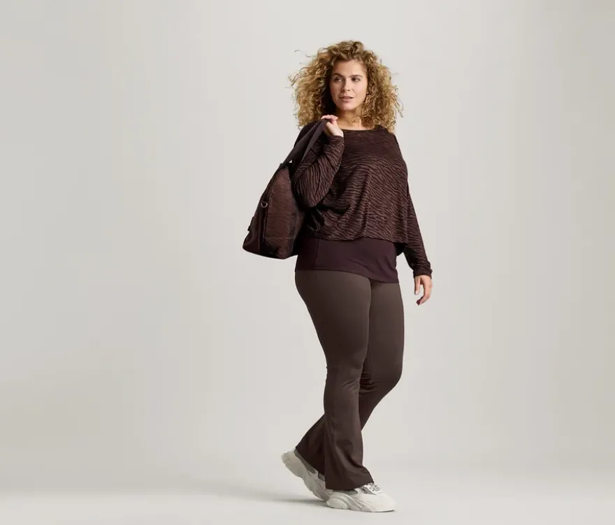 Bodyforming-Sporthose, chocolate
