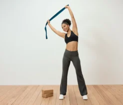 Bodyforming-Sporthose, olivgrün