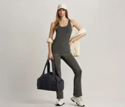 Bodyforming-Sporthose, olivgrün