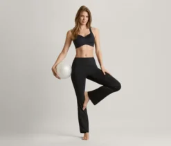 Bodyforming-Sporthose, schwarz