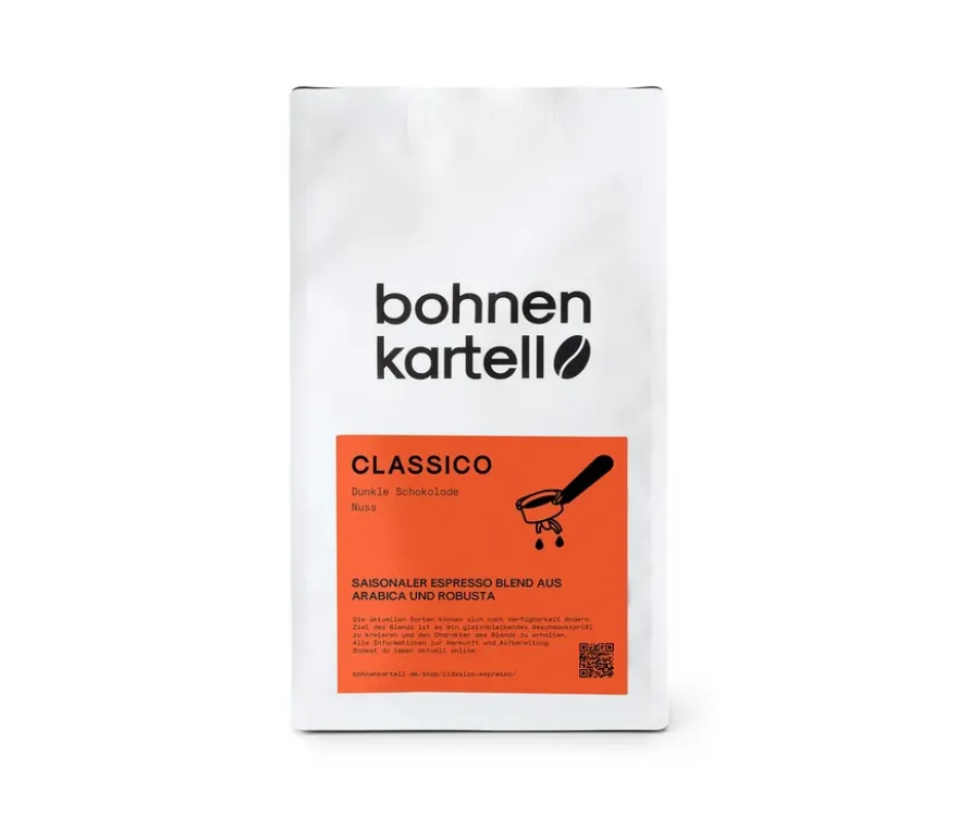 bohnenkartell - Classico Espresso - 250 g Ganze Bohne