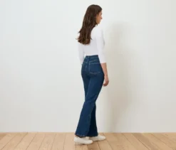 Bootcut Jeans – Fit »Lou«, dark blue
