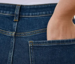 Bootcut Jeans – Fit »Lou«, dark blue