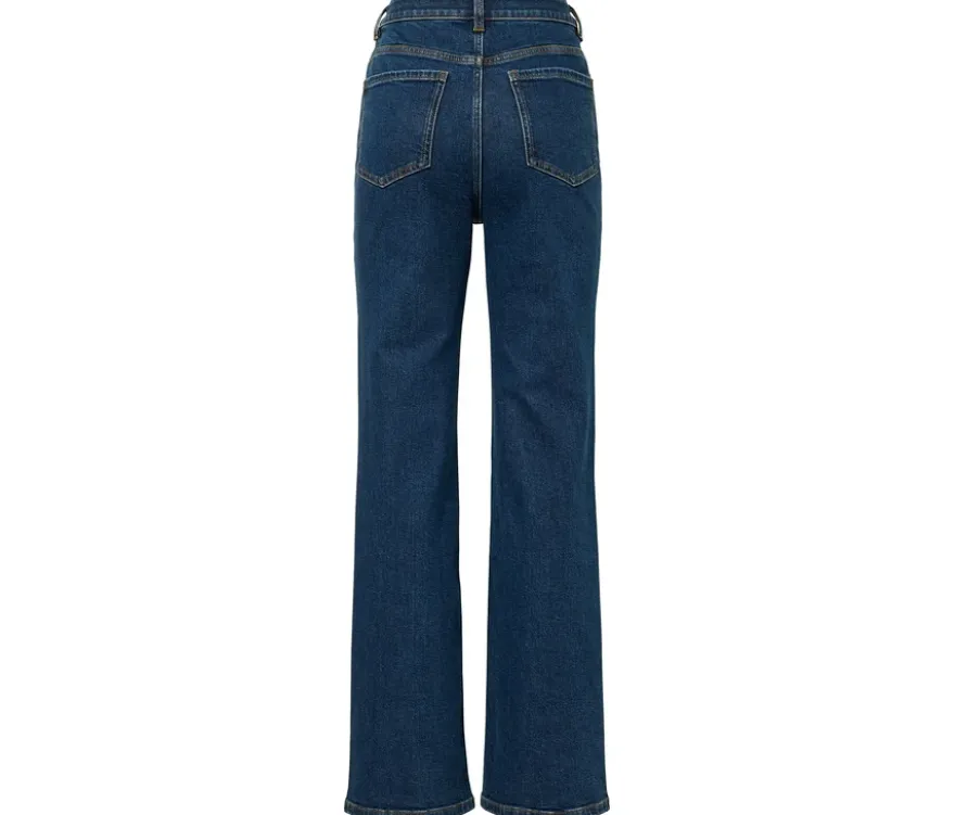 Bootcut Jeans – Fit »Lou«, dark blue