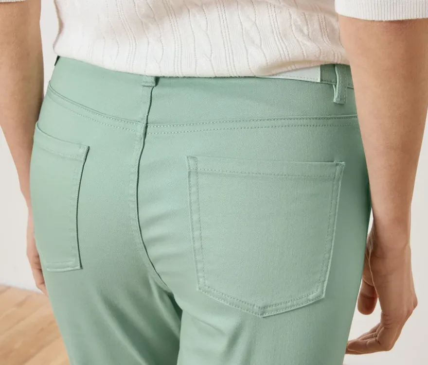 Bootcut Jeans ‒ Fit »Lou«, grün