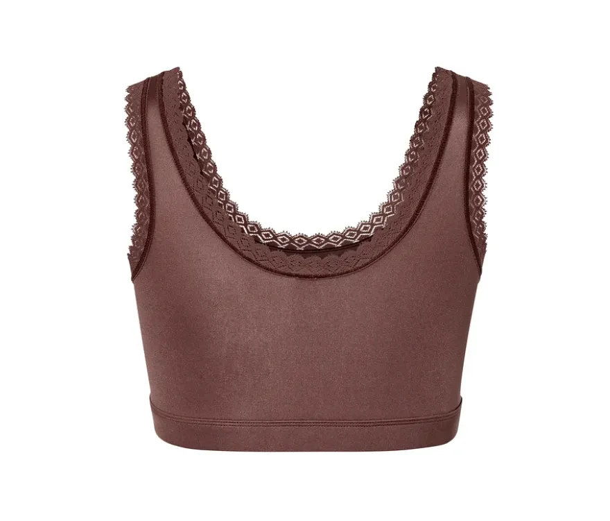 Bustier, kastanie
