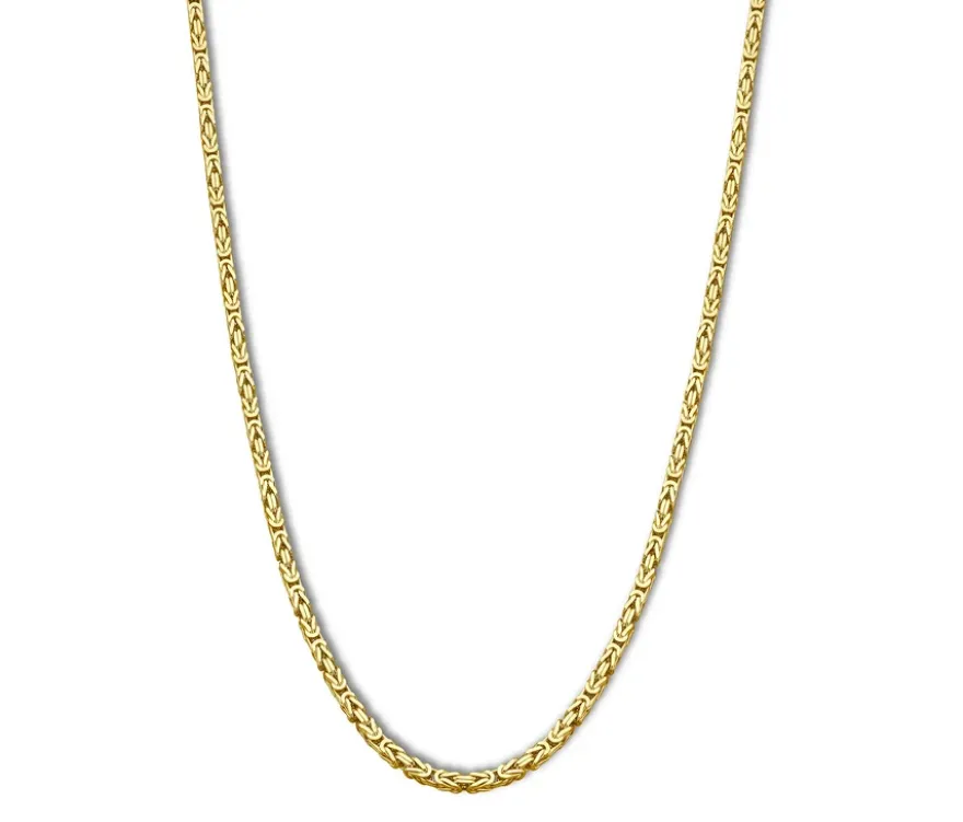 Byzantiner Kette, 585 GG, 50 cm
