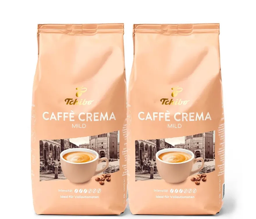 Caffè Crema Mild - 2 x 1 kg Ganze Bohne