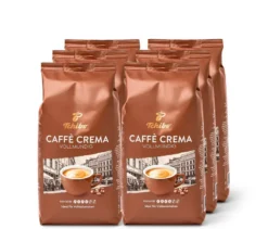Caffè Crema Vollmundig - 6 x 1 kg Ganze Bohne
