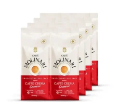 Caffè Molinari Caffè Crema Cremoso - 8 x 1 kg Ganze Bohne