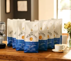 Caffè Molinari Caffè Crema Gustoso - 8 x 1 kg Ganze Bohne