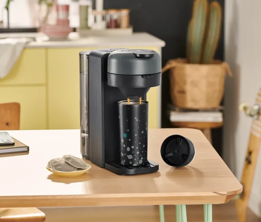 »Call me Pad« Kaffee Padmaschine Graphite