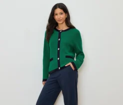 Cardigan aus Strukturstrick