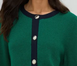 Cardigan aus Strukturstrick