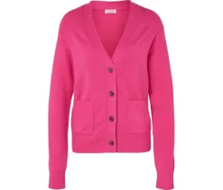 Cardigan, fuchsia