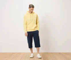 Cargo-Bermuda in 3/4-Länge, navy