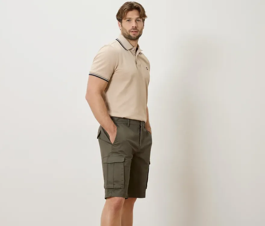 Cargo-Shorts, khaki