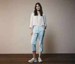 Cecil 3/4-Hose, hellblau