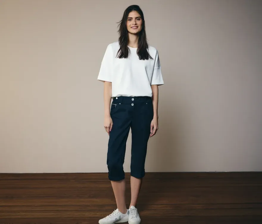 Cecil 3/4-Hose, navy