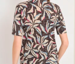 CECIL Kurzarmshirt, blau