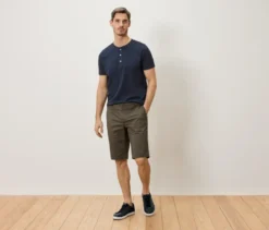 Chino-Shorts, khaki
