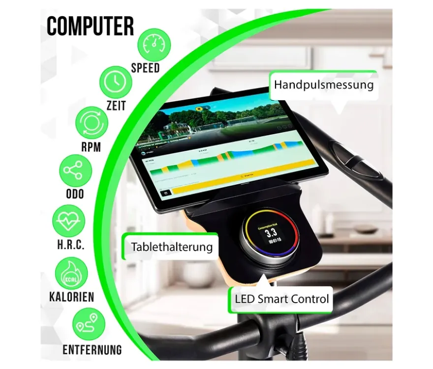 Christopeit Heimtrainer Ergometer »ET 3.1«
