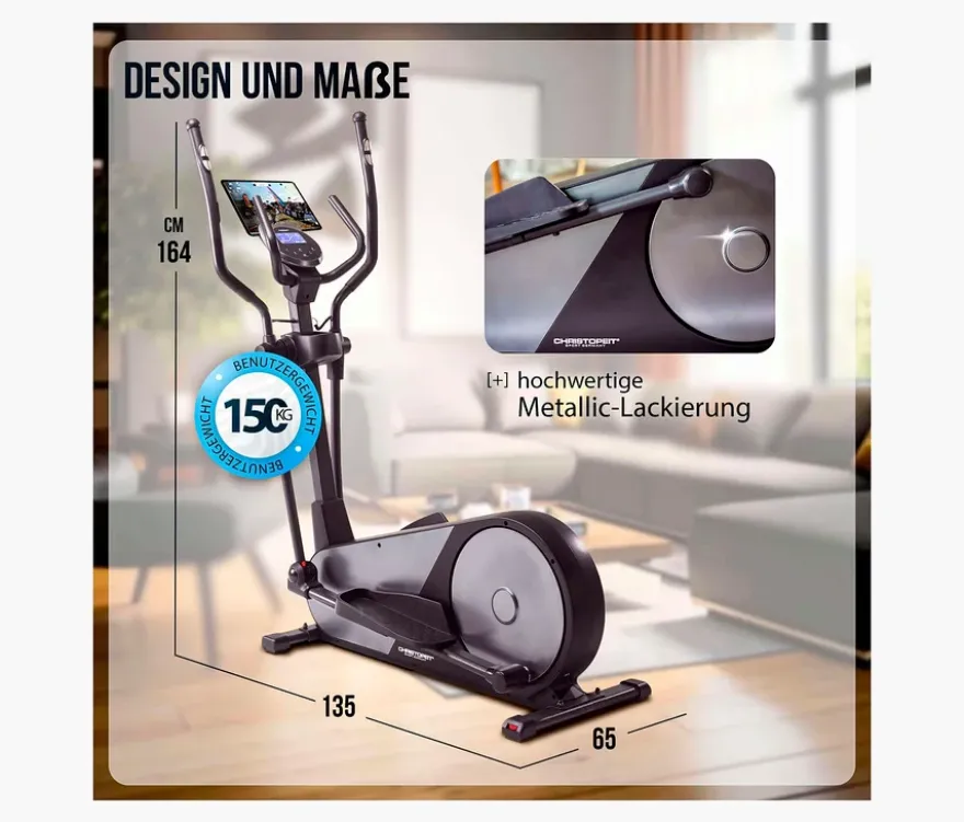 Christopeit Sport Crosstrainer-Ergometer »EL 8000«