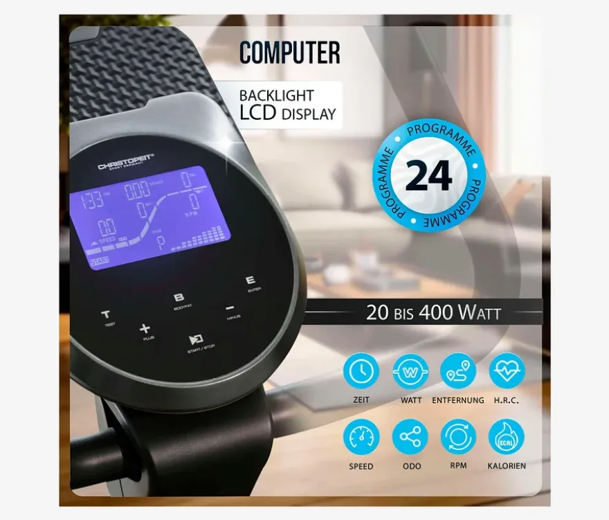 Christopeit Sport Crosstrainer-Ergometer »EL 8000«