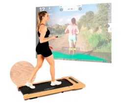 Christopeit Walking Pad »4.2«, Holzoptik