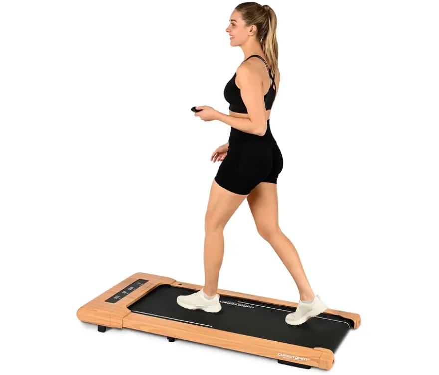 Christopeit Walking Pad »4.2«, Holzoptik