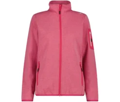 CMP Damen-Knit-Tech-Fleece, magenta-weiß
