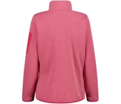 CMP Damen-Knit-Tech-Fleece, magenta-weiß