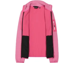 CMP Damen-Knit-Tech-Fleece, magenta-weiß