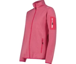 CMP Damen-Knit-Tech-Fleece, magenta-weiß