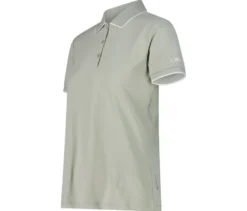 CMP Damen-Poloshirt aus Stretch-Piqué, pistazie