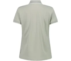 CMP Damen-Poloshirt aus Stretch-Piqué, pistazie