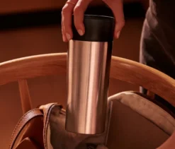 Coffee-to-go-Becher, Edelstahl