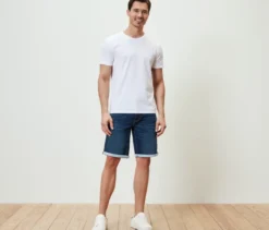 Comfort Jeans-Shorts