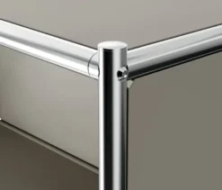 Couchtisch Metall »CN3«, hellgrau