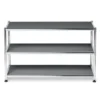 Couchtisch Metall »CN3«, offen, grau