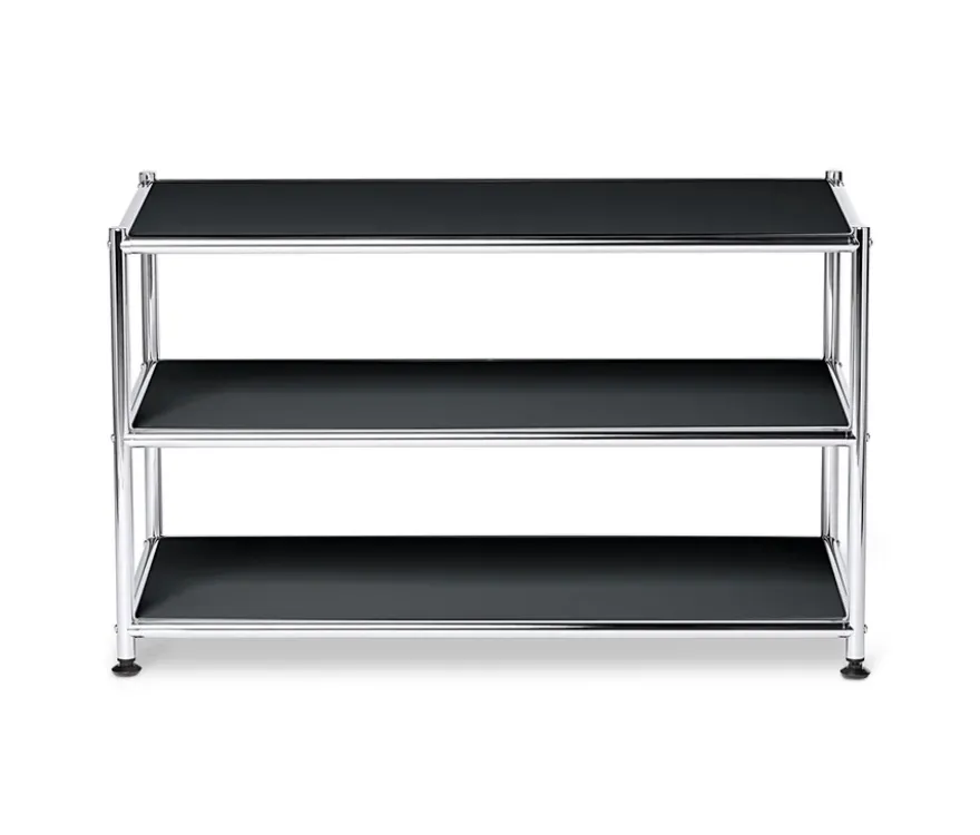 Couchtisch Metall »CN3«, offen, schwarz
