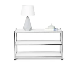 Couchtisch Metall »CN3«, offen, weiß