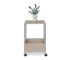 Couchtisch Metall »CN3«, taupe