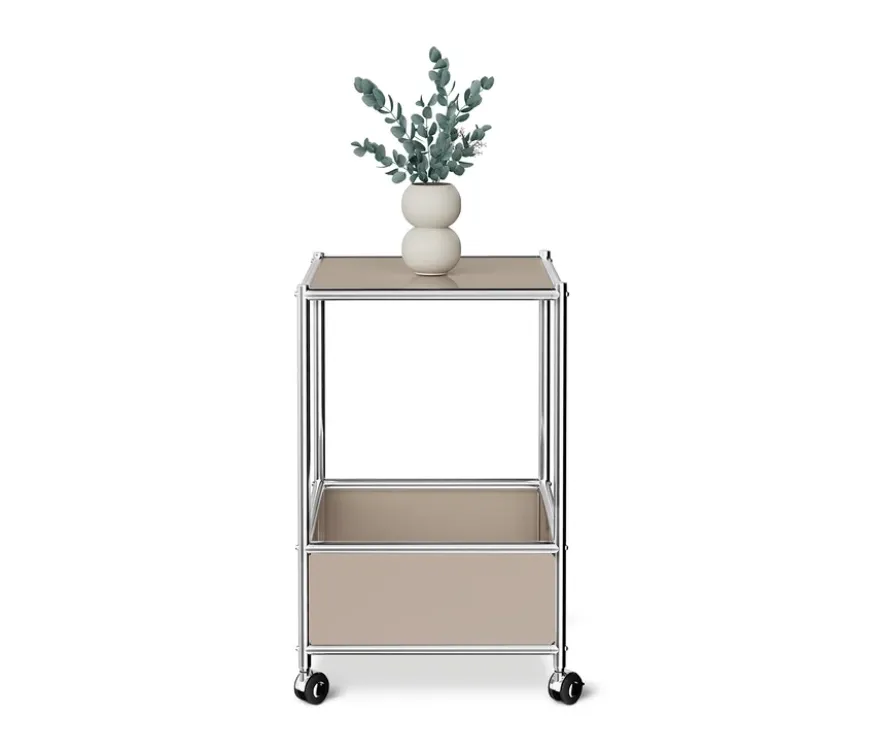 Couchtisch Metall »CN3«, taupe