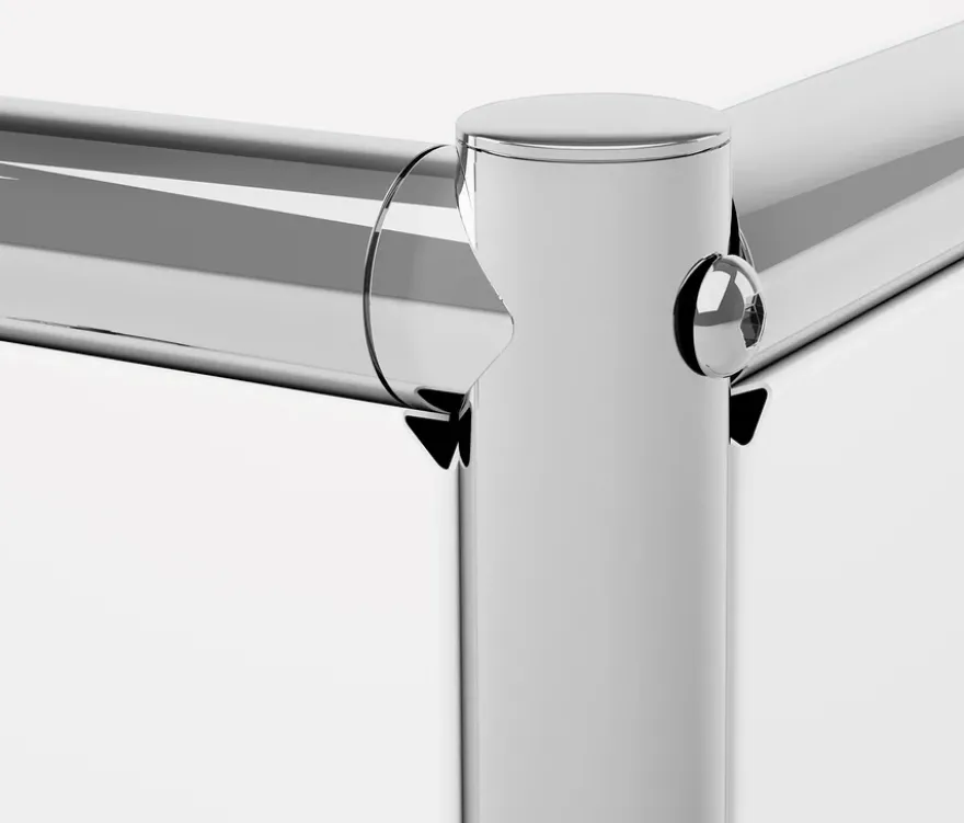 Couchtisch Metall »CN3«, weiß