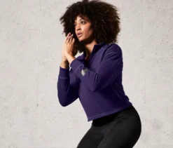 Cropped-Fitness-Longsleeve